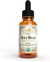 Khroma Herbal Products Organic Holy Basil - 2 oz Liquid Dietary Supplement - 30 Maximum Strength Servings