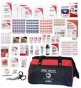 First Aid Central AZ-DLHFAKN Deluxe Emergency First Aid Kit For Home, Work, and Travel, 258 Pieces