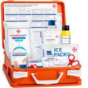 AIESI® Medical First Aid Box with Attachment 2 for Companies Less than 3 Employees, DM388/DL81 Compliant, Made in Italy