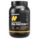 NUTRABAY Gold Pea Protein Powder - 1kg, Rich Chocolate Crème | 25g Protein, 4.6g BCAA, 5g Fiber | Complete Amino Profile | Tastiest & Smoothest Vegan, Plant Protein | Muscle Gain & Fast Recovery