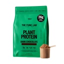 The Func. Lab Plant Protein for Men and Women – Dark Chocolate | 1 kg | 26g Protein per Scoop | Pea and Rice Blend | Vegan, Sugar‑Free | 100% Clean Label, Gut Friendly, Vegetarian