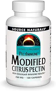 Source Naturals PectImmune, Modified Citrus Pectin, For Cellular Immune Health*, 750 mg - 120 Capsules