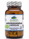 Pure Mountain Botanicals Ashwagandha Capsules - 475mg Organic Root and Extract with 1.5% Withanolides - 90 Vegan Capsules - Kosher Supplement - Ashwagandha for Women and Men