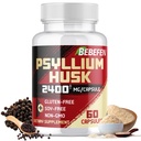 BEBEFEN Psyllium Husk Capsules 2400mg with Black Pepper - 2 Month Supply - Non-GMO and Gluten-Free Formula