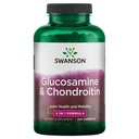 Swanson Glucosamine & Chondroitin Combo, 500/250 mg, 200 Capsules | Supports Joint Integrity, Movement and Flexibility, Helps Protect Cartilage and Supports Daily Joint Maintenance, Non-GMO