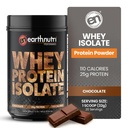 Whey Isolate Protein Powder – Post Workout Recovery Powder for Muscle Recovery & Growth – 25g Protein – Easily Digestible – Non-GMO & Gluten-Free – Chocolate Flavor – 20 Servings (1.41 lbs)