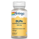 SOLARAY DL-Phenylalanine Capsule Supplements - 500mg DLPA, 50-50 Blend of Essential Amino Acids for Nervous System & Energy Support, for Men and Women - 60 Count VegCaps | 500mg DLPA, 50-50 Blend of Essential Amino Acids for Nervous System & Energy Support, For Men and Women