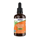 NOW Foods Supplements, Certified Organic Turmeric Extract, Ayurvedic Herb, Liquid Extract, Organic Turmeric Root 2 fluid ounces