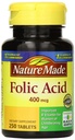 Nature Made Folic Acid 400 mcg 250 Count (4 Pack)
