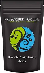 Prescribed For Life Branch Chain Amino Acids Powder, BCAA 2:1:1, Essential Amino Acids (2kg)