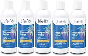 Life-Flo Magnesium Lotion - 8 oz (Pack of 5)