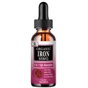 Vita letuo Iron Supplement for Women with Vitamin C,6-in-1 Liquid Supplement w/Vitamin B12,Vitamin B6,High Absorption Liquid Iron Drops for Red Blood Cells & Immune Support,Non-GMO, Gluten Free