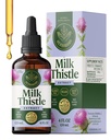 HERBAMAMA Milk Thistle Supplement for Liver Detox – Liver Support Supplement – Contains Silymarin – Vegan, Non-GMO, Alcohol & Sugar-Free, 56-Day Supply