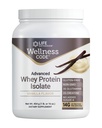 Life Extension Wellness Code Advanced Whey Protein Isolate - Vanilla Flavor -Protein Shake Mix Powder for Muscle Growth & Immune Health Support - Gluten Free, Non-GMO, Sugar Free - 454g - 20 Servings