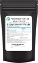 Prescribed for Life Borax Powder, Pure USP NF Grade All Natural Sodium Borate Powder, Household Laundry Booster, Slime Activator & Multipurpose Cleaning Powder (12oz / 340g)