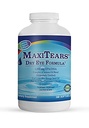 Dry Eye Supplement, Omega-3 Fish Oil Eye Health Supplement for Adults, Enteric-Coated Softgels with Mucin Complex, Turmeric Root, Eye Vitamins A & D3, EPA & DHA, 90-Day Supply, 360 Count