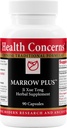 Health Concerns Marrow Plus – Bone Marrow & Blood Generation Herbal Supplement – Chinese Herbal Formula for Anemia, & Circulation Support – Astragus, Salvia, & Tangerine Extracts – 90 Capsules