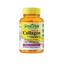 Greenfield Nutritions - Halal Collagen Peptides 1500 mg Type I & III, with Vitamin C 300 mg for Better Absorption, Anti-Aging Formula for Hair, Skin, Nails & Joints, Halal Vitamins, 90 Capsules