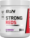 BARE PERFORMANCE NUTRITION, BPN Strong Reds Superfood Powder, Digestive Enzymes, Antioxidants, Improved Natural Energy, 30 Servings, Acai