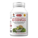 ANDREW LESSMAN High Potency B-Complex 60 Capsules - with High Levels of Folate Complex and Biotin, Promotes Cellular Growth, Energy, Immune Function, Detoxification, Fat Metabolism and More