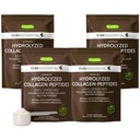 Igennus Free Range Grass Fed Hydrolyzed Bovine Collagen Peptides, Neutral Taste, 100% Highest Grade Bovine Collagen Protein Powder, Types 1, 2 & 3, Clean Label, Non-GMO, Free Range,4 x 40 Servings