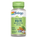SOLARAY Fo-Ti Capsules - Chinese Herbal Supplement for Men & Women, Support for Herbal Wellness, Vegan, Non GMO, & Lab Verified, 610 mg - 100 Servings, 100 Veg Caps