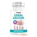 Vitapia Coral Calcium Powder 1000mg Capsules for Overall Health, Bone Health, PH Level Balance, Trace Minerals Support - 120 Veggie Capsules - Non-GMO & Gluten-Free Supplement