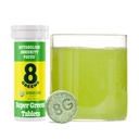 8Greens Supergreens Effervescent Tablets, Lemon Lime, 10 Servings | Boosts Metabolism, Immunity & Focus; Contains Aloe vera, spirulina & chlorella; Vitamins C, B6, B12 & folate; Doctor-Backed