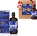 Jungle Powders Wild Bilberry Extract 3x3.4oz Bottle of Liquid Bilberry Anthocyanin Alcohol-Free European Blueberry Bilberry Supplement for Eyes High Bioavailability Liquid Extract
