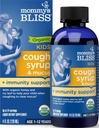 Mommy's Bliss Organic Kids Cough Syrup & Mucus, Daytime + Immunity, 4 Oz