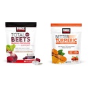 Force Factor Total Beets Blood Pressure Support Supplements with Beet Powder & Better Turmeric Joint Support Supplement for Extra Strength Joint Health