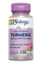 Solaray Guaranteed Potency Turmeric Root Extract 300 mg VCapsules, 120 Count