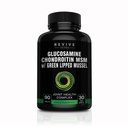 Glucosamine Chondroitin MSM with New Zealand Green-Lipped Mussel | Support Joint Flexibility, Connective Tissue, Cartilage Health