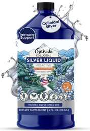 Colloidal Silver Liquid 10 PPM, Nano Silver Hydrosol Liquid Water - 32 oz