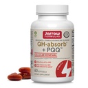 Jarrow Formulas® QH-Absorb® + PQQ, Dietary Supplement, Antioxidant Support for Mitochondrial Biogenesis, Cellular Energy Production and Cardiovascular Health, 60 Softgels, 60 Day Supply