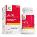 Terry Naturally CoQ10 BioActive Ubiquinol - Cellular Energy Support Supplement - BioActive CoQ10 Supplement - Nutritional Supplement to Aid Healthy Aging & Brain Health - 60 Softgels