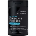 Sports Research® Omega-3 Fish Oil 1250mg from Wild Alaska Pollock, 30 Count