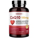 ZEBORA CoQ10-100mg-Softgels with PQQ, BioPerine & Omega-3, High Absorption Coenzyme Q10 Supplement, Powerful-Antioxidant, Support Heart & Energy-Production 120 Servings, Non-GMO