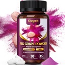 Piceid Resveratrol Supplement and NAD+ Cell Regenerator, Ultra High Purity & Bioavailable, Support Heart Health, Blood Flow, Cellular Energy Production & Metabolism, Red Grape Powder, 45 Day Supply-77