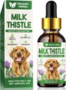 Milk Thistle for Dogs, Extra Strength Milk Thistle Supplement, Supports Pet Liver Health, Cleanse & Detox, Simply Add to Food