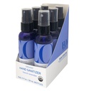 EO Hand Sanitizer Spray, 2 Ounce (Pack of 6), French Lavender, Sugarcane Derived Alcohol with Essential Oils, TSA friendly