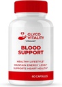 Glyco Vitality Capsules, GlycoVitality Support Supplement Pills - Maximum Strength, Glyco Vitality Health & Wellness Capsules, GlycoVitality All Natural Formula Pills Reviews (60 Capsules)
