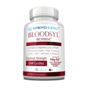 Approved Science Bloodsyl - Blood Pressure Support Supplement - Supports BP Levels Already Within Normal Range - Hawthorn Berry, Garlic, Magnesium and Hibiscus Pills - Vegan - 180 Capsules, 3 Months
