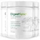 DigestSync Digestion Supplement for Gut Health - Natural Powder for Digestive Support, Bloating Relief for Women & Men, 100% Natural Green Powder - 3 Month Supply
