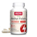 Jarrow Extra Strength Methyl Folate, Folate 400 mcg, 60 Capsules | Dietary Supplement for Cardiovascular and Neurologic Health Support, 60 Day Supply