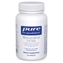 Pure Encapsulations Resveratrol EXTRA - 100 mg Trans-Resveratrol - For Healthy Cellular & Cardiovascular Function* - Antioxidants Supplement - Non-GMO & Gluten Free - 60 Capsules