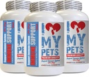 Dog Allergy Chews - Dog Immune Support - Booster - Healthy PET - Supplement - Licorice for Dogs - 180 Treats (3 Bottles)