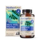 Motherlove More Milk Moringa (120 Capsule Value Size) Moringa-Based Lactation Supplement to Support Breast Milk Supply—Non-GMO, Organic Herbs, Vegan, Kosher