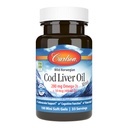 Carlson Labs Norwegian Cod Liver Oil, Natural Source of Vitamins A and D, 100 Softgels