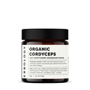 Erbology Organic Cordyceps Mushroom Powder 50 Servings - 48% Beta-glucans - Energy and Performance - Cordyceps Sinensis - Small Batch - Sustainably Grown in Europe - Vegan - Non-GMO - No Added Fillers